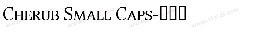 Cherub Small Caps字体转换